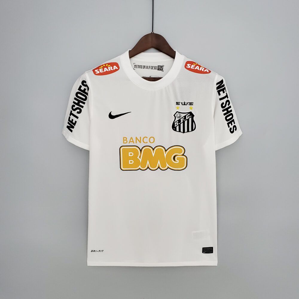 Camiseta Santos local 11-12 retro equipación Neymar 2011-2012