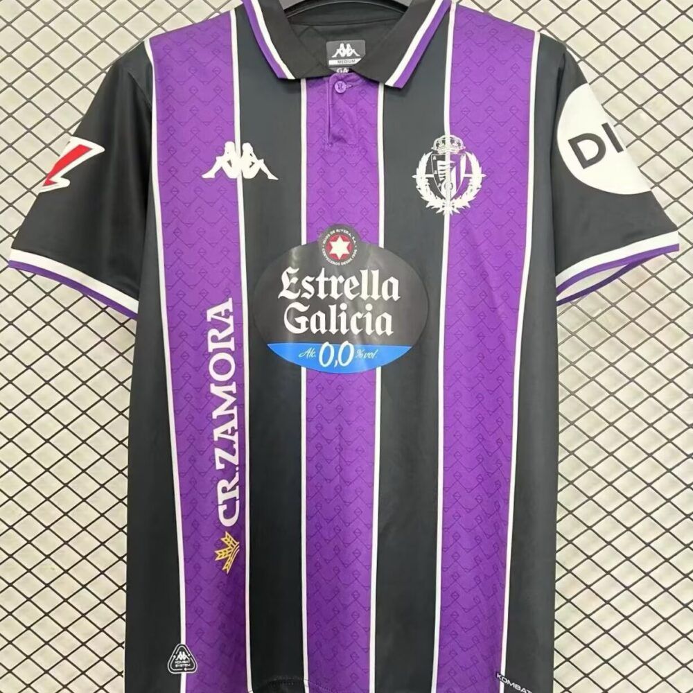 Nueva camiseta Real Valladolid 25-26 visitante