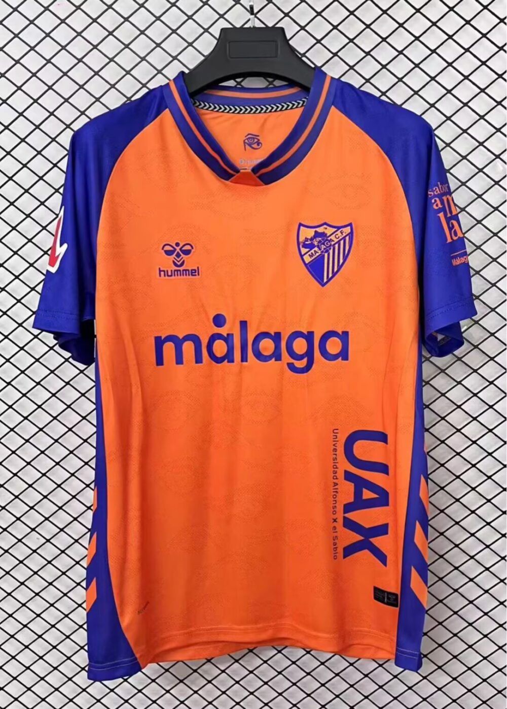 Nueva camiseta Málaga CF 25-26 tercera naranja