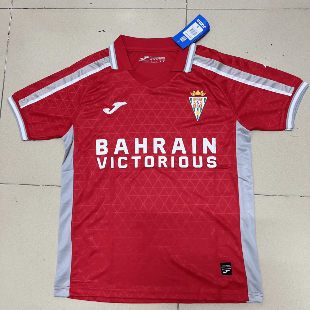 Nueva camiseta Córdoba CF 25-26 tercera roja