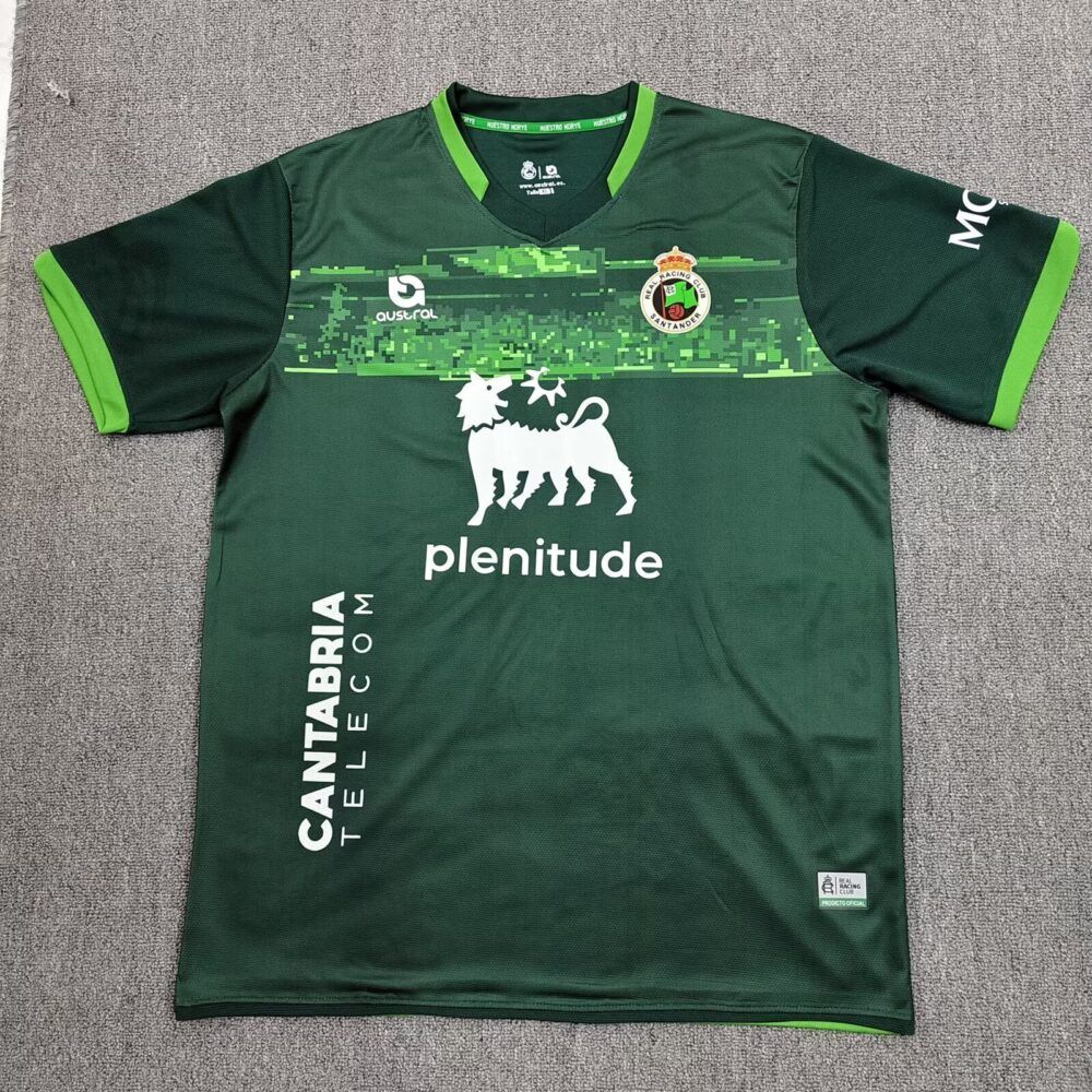 camiseta Racing de Santander 25-26 visitante verde