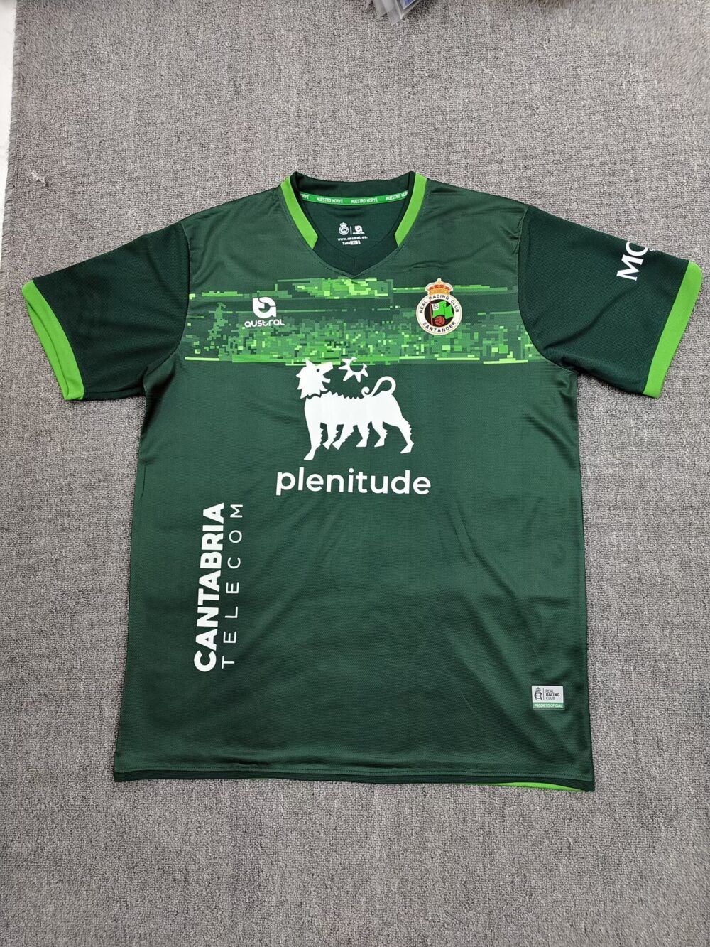 camiseta Racing de Santander 25-26 visitante verde