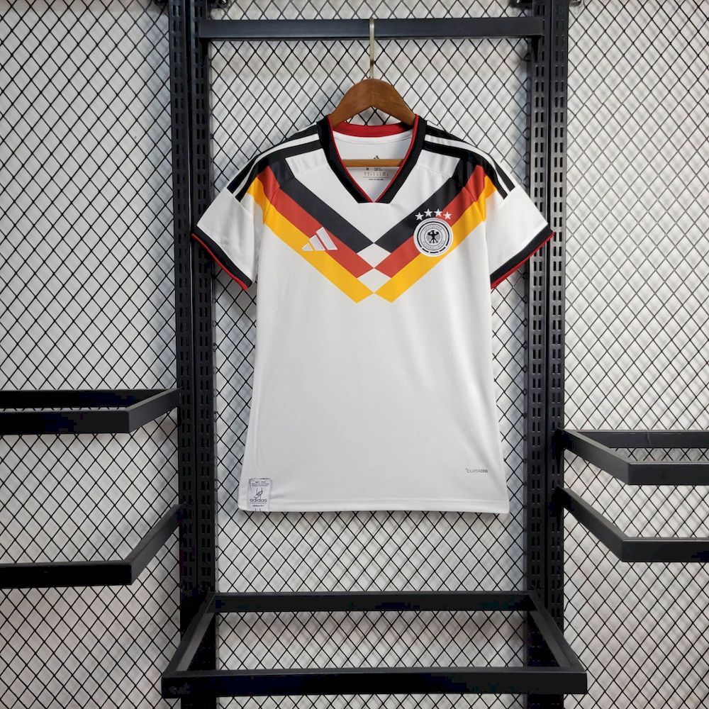 Nueva camiseta Alemania 25-26 local blanca Mundial 2026