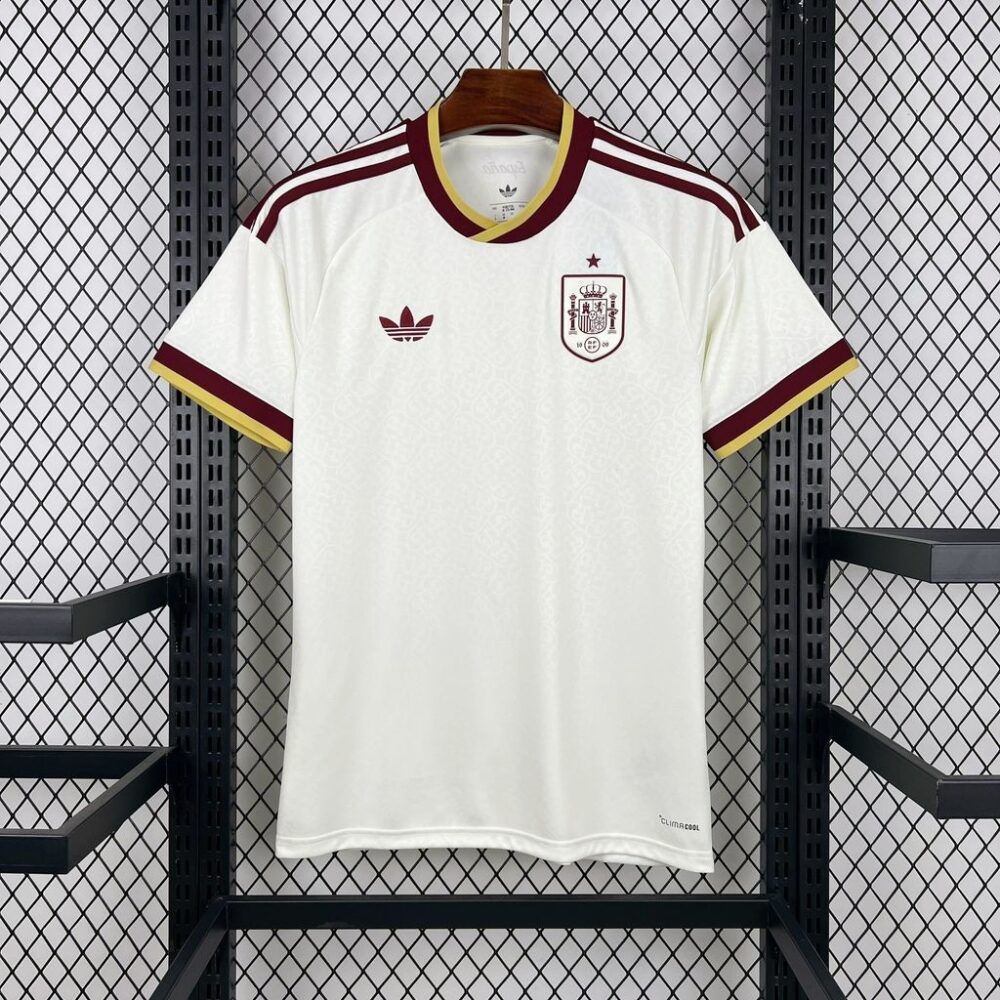 Nueva camiseta España 25-26 visitante blanca Mundial 2026