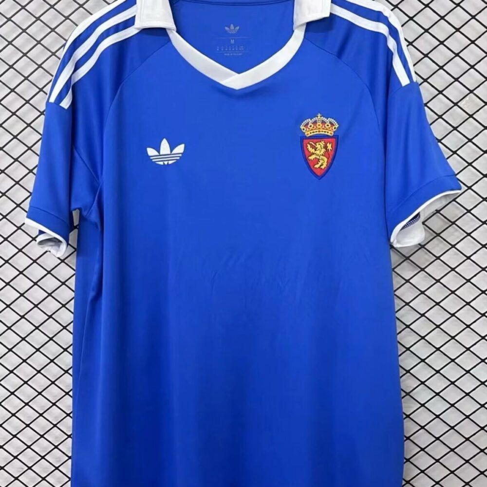 Camiseta retro especial Real Zaragoza 25-26 edición limitada LaLiga