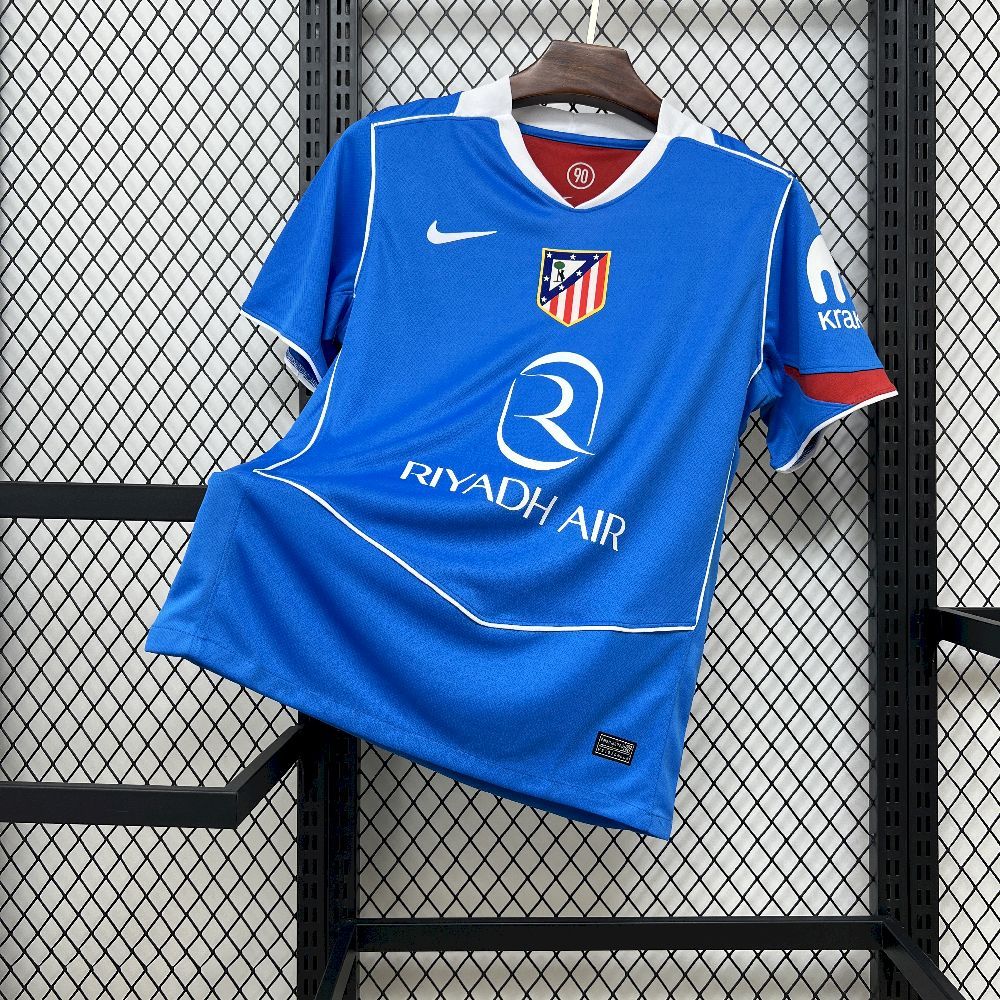 camiseta Atlético de Madrid 25-26 tercera equipación azul oficial