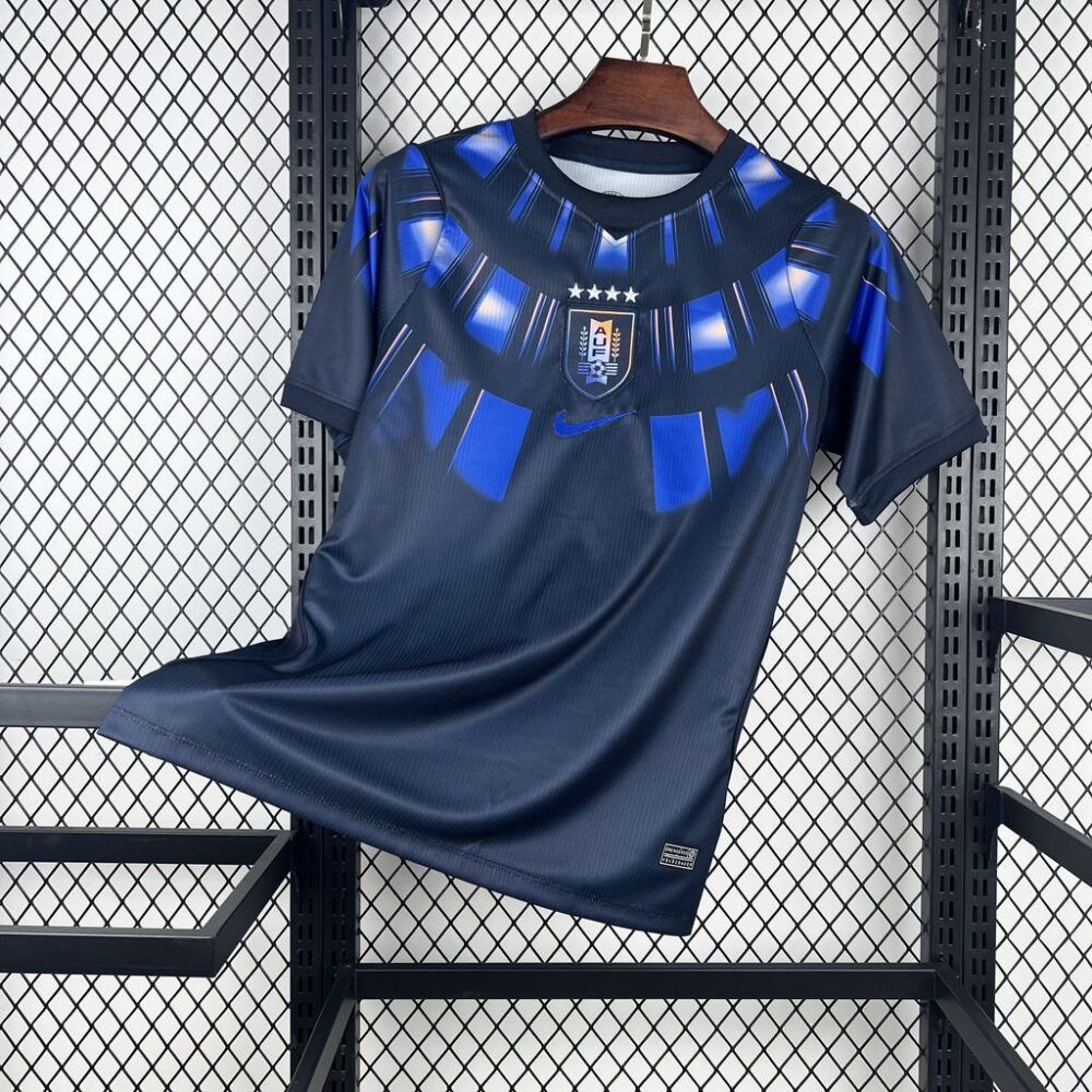 camiseta Uruguay 26-27 visitante azul oscuro oficial Mundial 2026