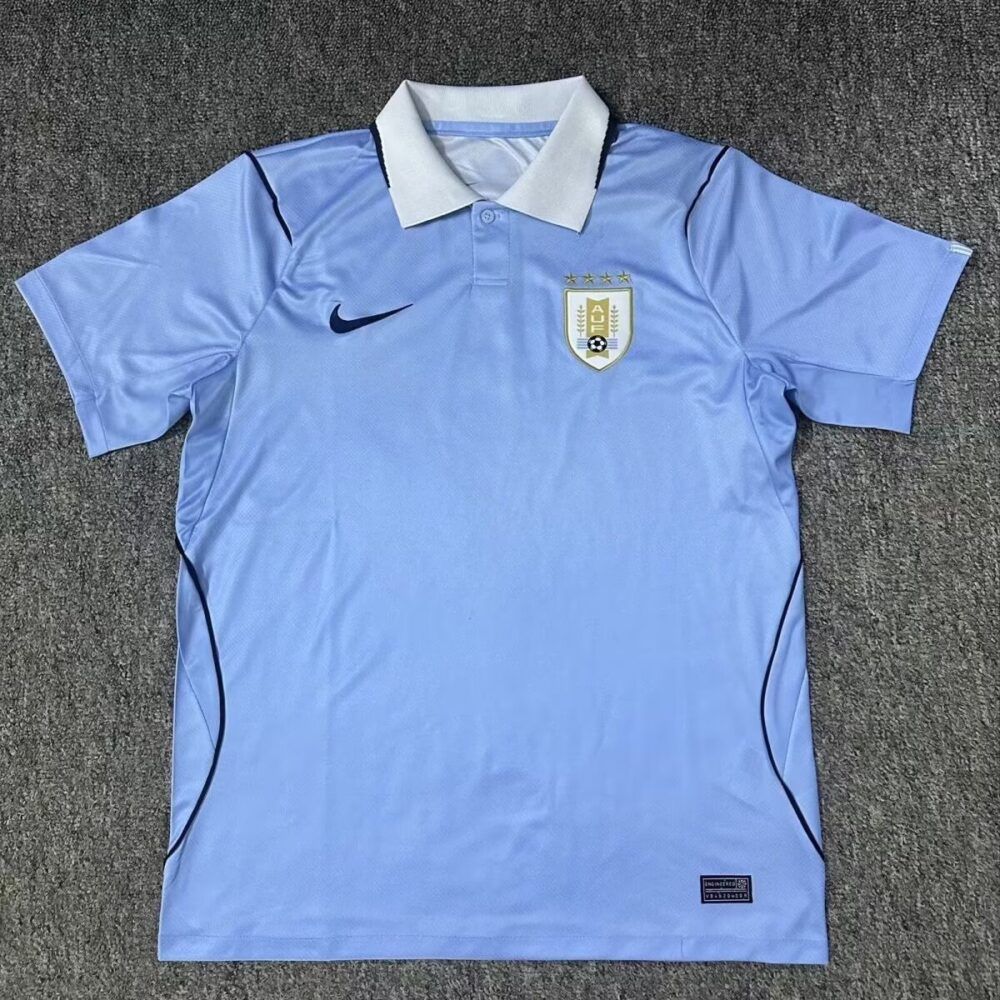 camiseta Uruguay 26-27 local celeste Mundial 2026