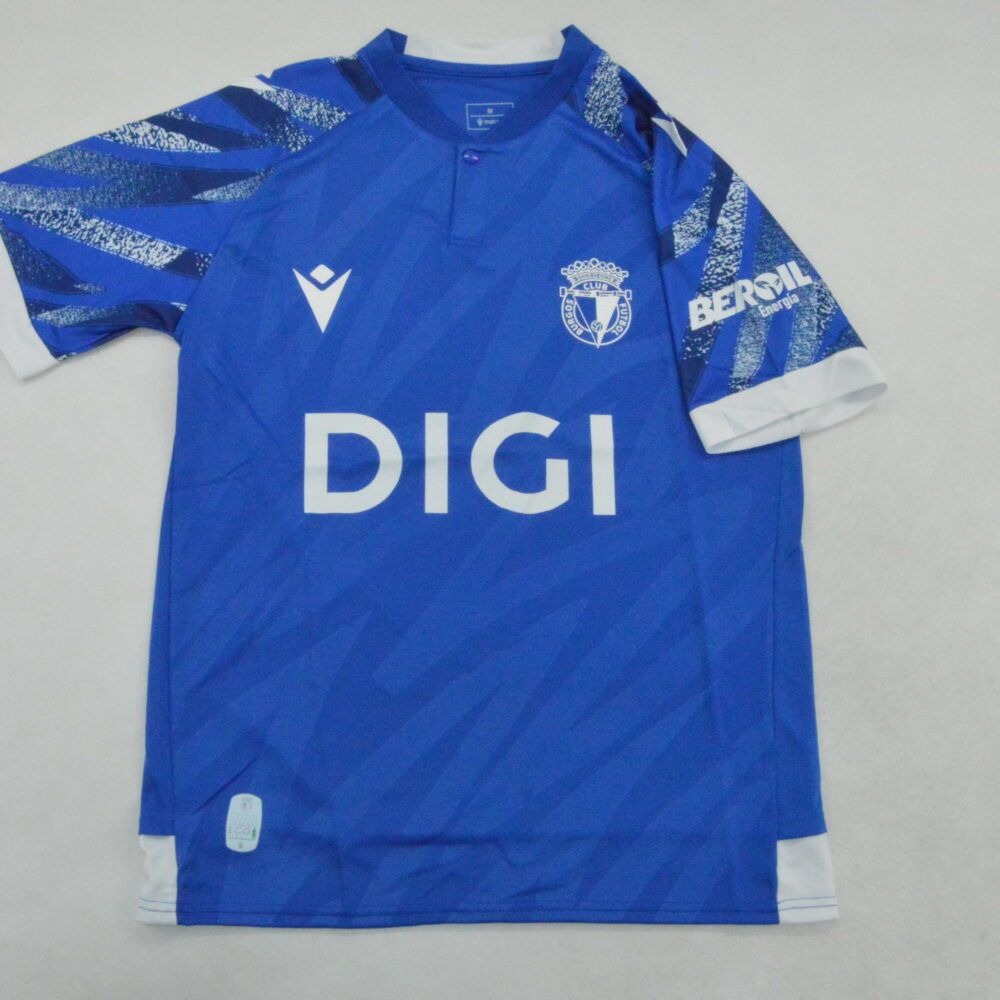 Nueva camiseta Burgos CF 25-26 cuarta equipación azul