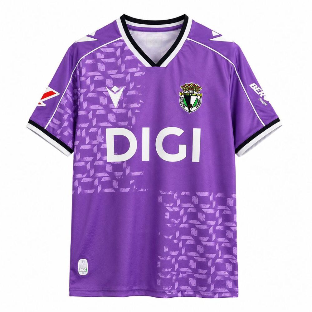 Nueva camiseta Burgos CF 26-27< tercera morada