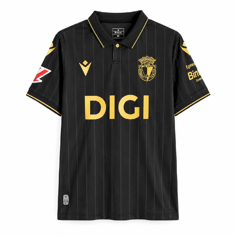 camiseta Burgos CF 26-27 visitante negra