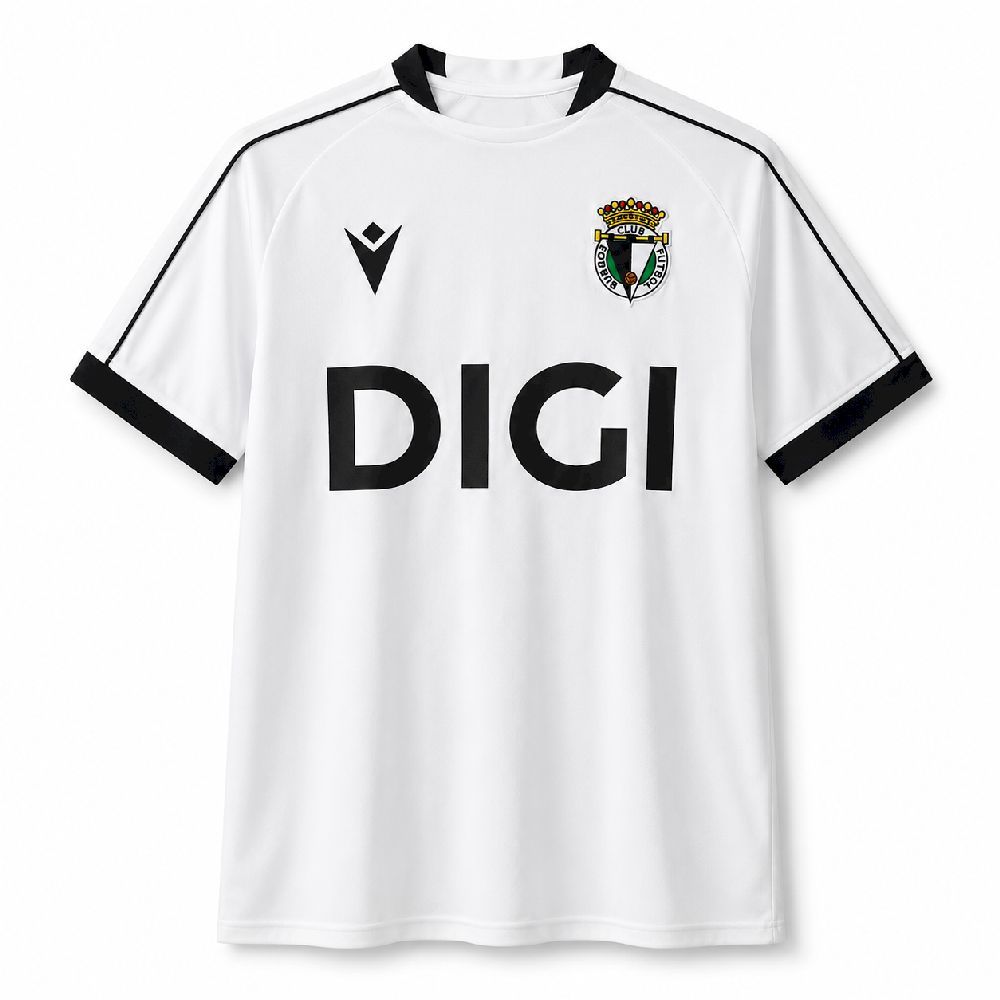 camiseta Burgos CF 26-27 local blanca