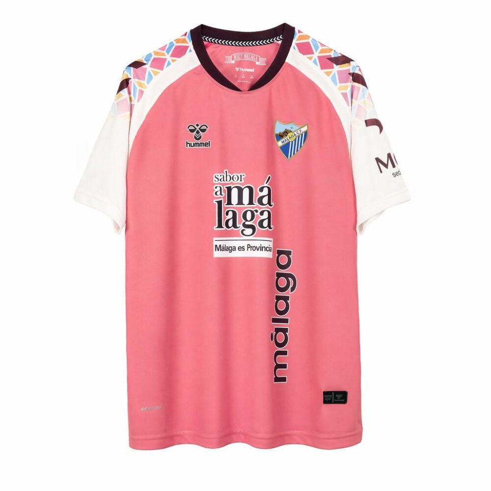 Nueva camiseta Málaga CF 26-27 segunda rosa