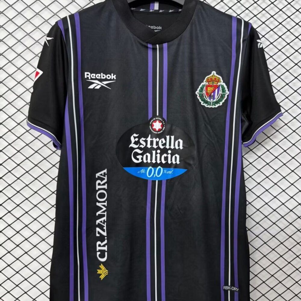 Nueva camiseta Real Valladolid 26-27 visitante negra