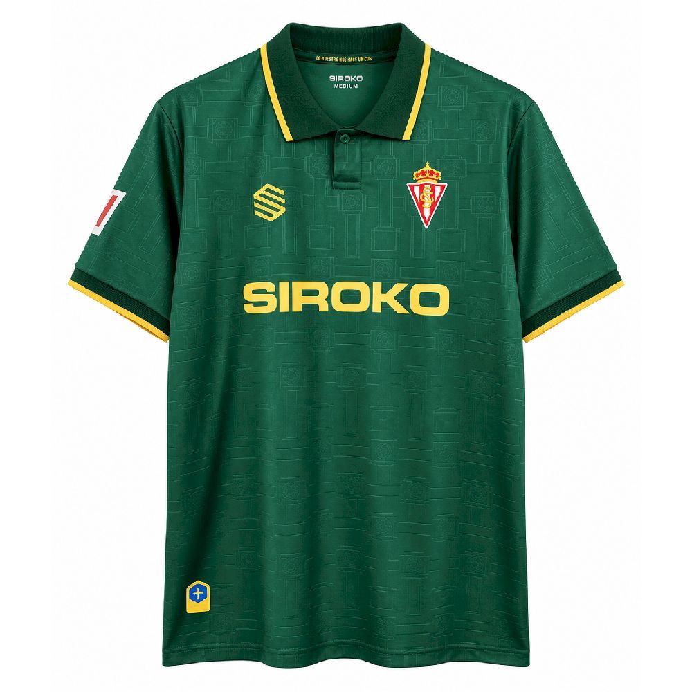 Nueva camiseta Real Sporting de Gijón 26-27 visitante verde