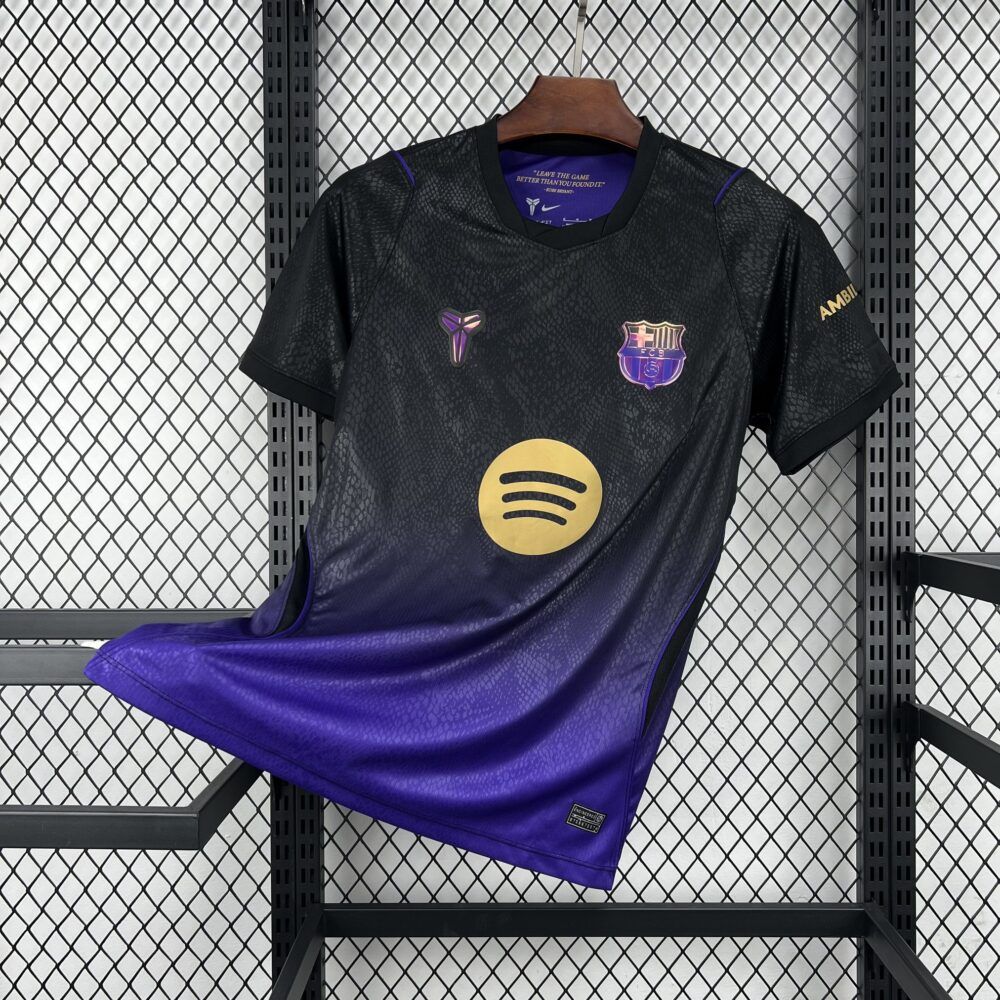 Nueva camiseta FC Barcelona 26-27 visitante negra y morada oficial